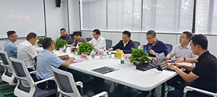 德州市天衢新区党工委副书记、管委会主任王大山等一行到我司-广东万昌科技实业有限公司参观考察